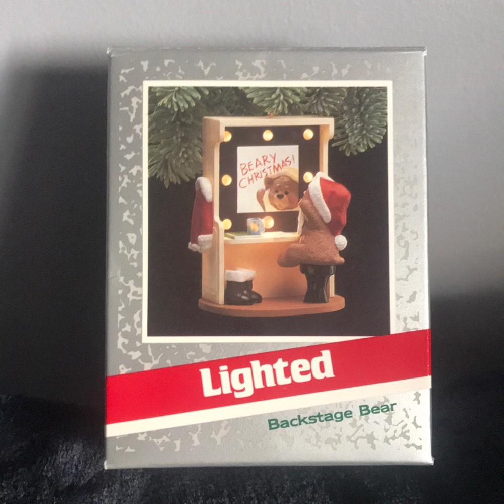 Hallmark “Backstage Bear” Magic Ornament